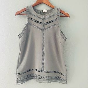 Japna | Olive green sleeveless top women’s size medium M